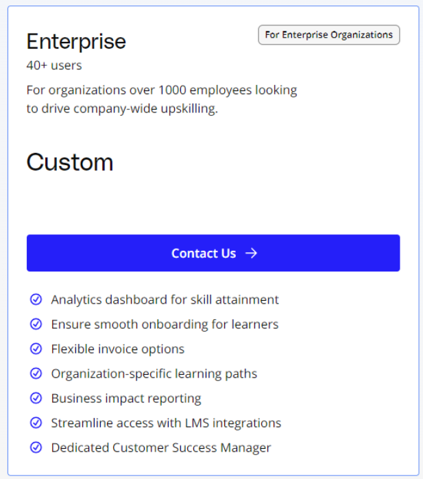 Enterprise Plan